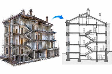 Scan to Section Drawings